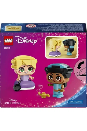 Lego ® ǀ Disney Princess Mini Yasemin Ve Rapunzel 43303 – 5+ Yaratıcı Oyuncak Yapım Seti (59 Parça)