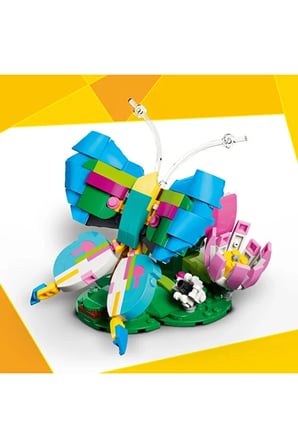 Lego ® Creator 3’Ü 1 Arada Vahşi Hayvanlar: Sinek Kuşu 31384 – 8+ Oyuncak Yapım Seti (312 Parça)