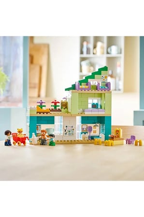 Lego ® Duplo® Kasabası 3’Ü 1 Arada Figürlü Modern Aile Evi 10470 - 2+ Oyuncak Yapım Seti (166 Parça)