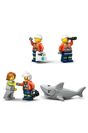 Lego ® City Sahil Güvenlik Helikopteri 60503 - 7+ Yaratıcı Oyuncak Yapım Seti (551 Parça)