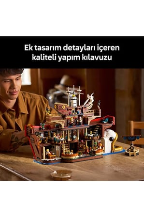 Lego ® One Piece Baratie Yüzen Restoran 75640 - Yetişkinler Için Koleksiyonluk Sergileme Modeli