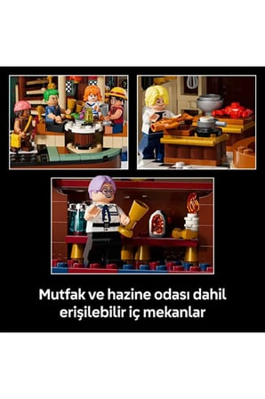 Lego ® One Piece Baratie Yüzen Restoran 75640 - Yetişkinler Için Koleksiyonluk Sergileme Modeli