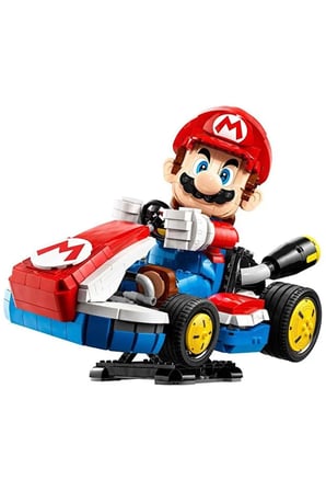 Lego Super Mario: Mario Kart – Mario Ve Standard Kart 72037 - Yetişkinler Için Koleksiyonluk Yar