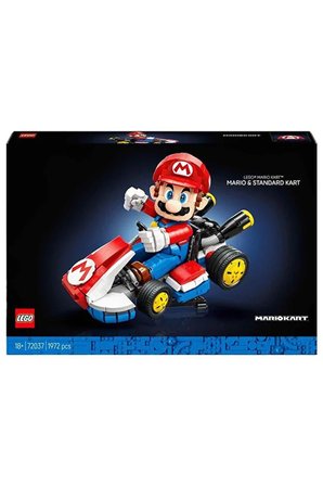 Lego Super Mario: Mario Kart – Mario Ve Standard Kart 72037 - Yetişkinler Için Koleksiyonluk Yar