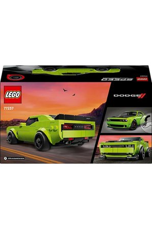 Lego ® Speed Champions Dodge Challenger Srt Hellcat Spor Araba 77237 - 9+ Oyuncak Yapım Seti (390P)
