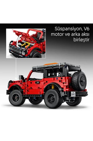 Lego ® Technic Ford Bronco® Suv 42213 - 9+ Araç Seven Çocuklar Için Yaratıcı Oyuncak Yapım Seti (943