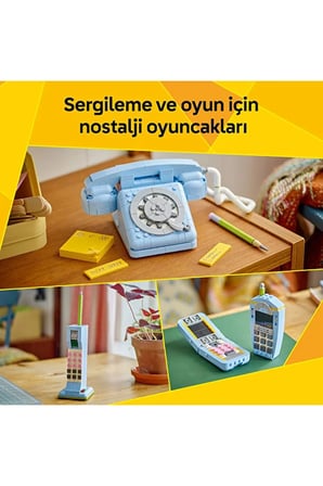 Lego ® Creator 3'Ü 1 Arada Retro Telefon 31174 - 8+ Çocuklar Için Yaratıcı Oyuncak Yapım Seti (383P)