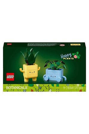 Lego Botanicals Mutlu Bitkiler 10349 - 9 Yaş Ve Üzeri Çocuklar Için Dekoratif Çiçek Yapım Set