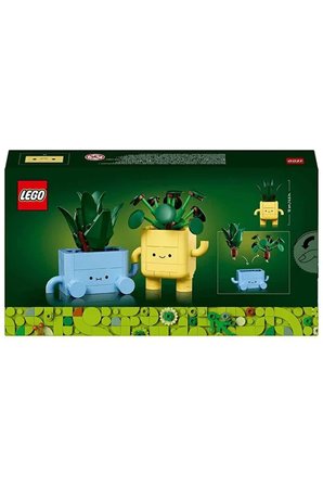 Lego Botanicals Mutlu Bitkiler 10349 - 9 Yaş Ve Üzeri Çocuklar Için Dekoratif Çiçek Yapım Set