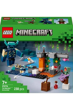 Lego ® Minecraft® Bekçi Karşılaşması 21274 - 7+ Çocuklar Için Yaratıcı Oyuncak Yapım Seti (238P)
