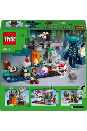 Lego ® Minecraft® Bekçi Karşılaşması 21274 - 7+ Çocuklar Için Yaratıcı Oyuncak Yapım Seti (238P)