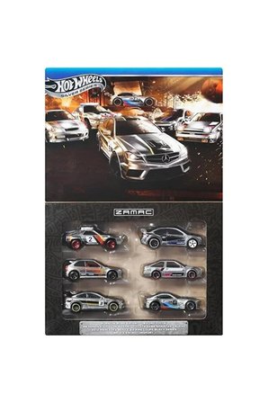 Hot Wheels Silver Series Zamac 6'Lı Koleksiyon Seti – Özel Metalik Araçlar 1:64