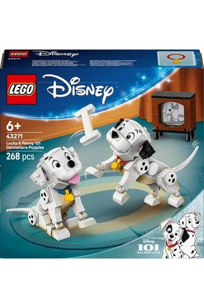 Lego ® ǀ Disney Lucky Ve Penny 101 Dalmaçyalı Köpek Yavruları 43271-6+ Yaratıcı Oyuncak Yapım Seti (