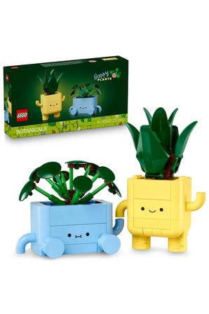 Lego ® Botanicals Mutlu Bitkiler 10349 - 9+ Çocuklar Için Dekoratif Çiçek Yapım Seti (217P)