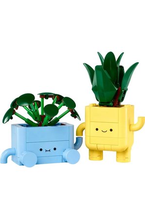 Lego ® Botanicals Mutlu Bitkiler 10349 - 9+ Çocuklar Için Dekoratif Çiçek Yapım Seti (217P)