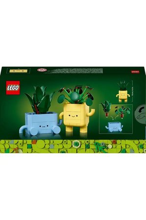 Lego ® Botanicals Mutlu Bitkiler 10349 - 9+ Çocuklar Için Dekoratif Çiçek Yapım Seti (217P)