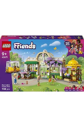 Lego ® Friends Bitki Kafe Ve Çiçekçi Dükkanı 42671 - 9+ Çocuklar Için Yaratıcı Oyuncak Yapım Seti (1