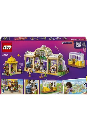 Lego ® Friends Bitki Kafe Ve Çiçekçi Dükkanı 42671 - 9+ Çocuklar Için Yaratıcı Oyuncak Yapım Seti (1