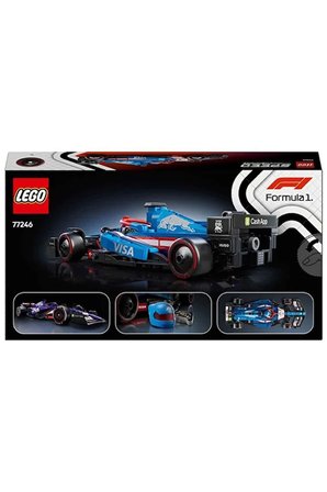 Lego Speed Champions Visa Cash App Rb Vcarb 01 F1 Yarış Arabası 77246 - Yetişkinler Için Koleks