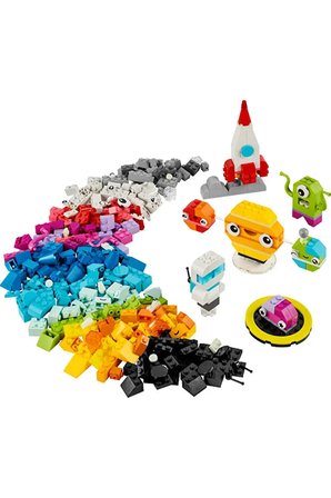 Lego ® Classic Yaratıcı Uzay Gezegenleri 11037 - 4+ Çocuklar Için Yaratıcı Oyuncak Yapım Seti (450P)