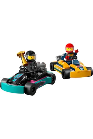 Lego ® City Go-Kartlar Ve Yarış Sürücüleri 60400 - 5+ Çocuklae Için Yaratıcı Oyuncak Yapım Seti (99P