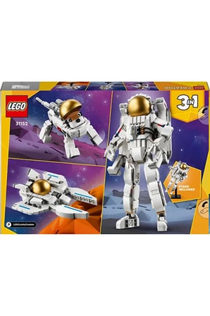 Lego ® Creator 3’Ü 1 Arada Uzay Astronotu 31152 - 9+ Çocuklar Için Yaratıcı Oyuncak Yapım Seti (647P