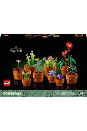 Lego ® Botanicals Minik Bitkiler 10329 – Yetişkinler Için Yapay Çiçek Modeli Yapım Seti (758 Parça)