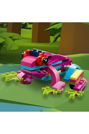Lego ® Creator Egzotik Pembe Papağan 31144 - 7 Yaş Ve Üzeri Çocuklar Için Papağan, Balık Ve Kurbağa 