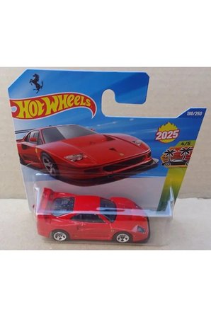 Hot Wheels Ferrari F40 Competizione 1:64 Diecast Model Araba