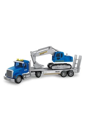 Ctoy Sesli Ve Işıklı Kepçe Taşıyıcı Tır - Py6811B