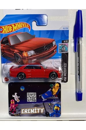 Hot Wheels Tekli Arabalar ‘89 Mercedes-Benz 560 Sec Amg (Nadi̇r Bulunur Koleksi̇yonluk)