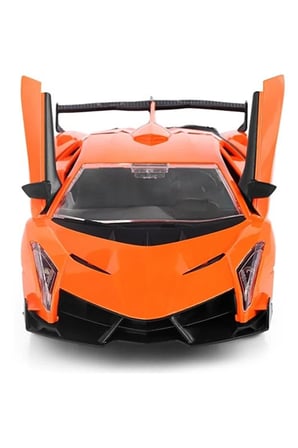 Galtoys Şarjlı Uzaktan Kumandalı Araba Lambo Car Turuncu 1:16 F/F