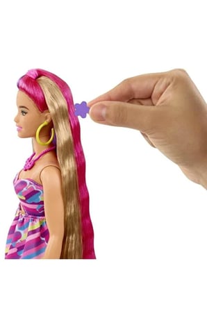 Barbie Upuzun Muhteşem Saçlı Bebekler Ve Aksesuarları Esmer Çiçek