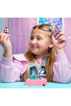 Littlest Pet Shop Minişler 2’Li Figür Seti S3 - 156&149 Dalmaçya Köpeği Ve Uğur Böceği