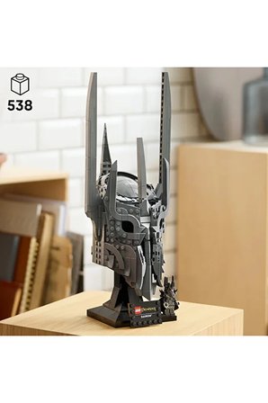Lego Lego® Icons Yüzüklerin Efendisi: Sauron'Un Miğferi 11373 - 18+ Building Set For – 18+ (538)