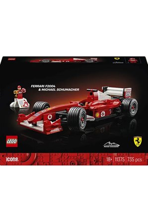 Lego Lego® Icons Ferrari F2004 Ve Michael Schumacher 11375 - 18+ Yaş İçin Yapım Seti (735)