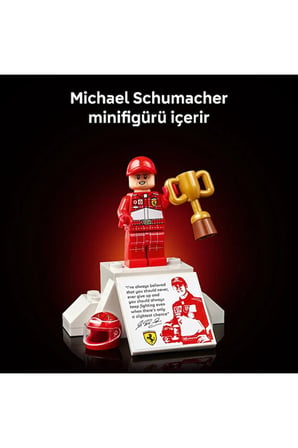 Lego Lego® Icons Ferrari F2004 Ve Michael Schumacher 11375 - 18+ Yaş İçin Yapım Seti (735)
