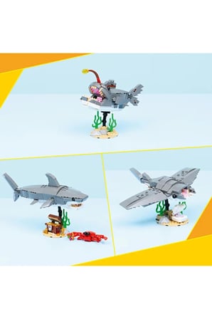 Lego ® Creator Acımasız Köpek Balığı Ile Hazine Sandığı 31381 – 8+ Oyuncak Yapım Seti (379 Parça)