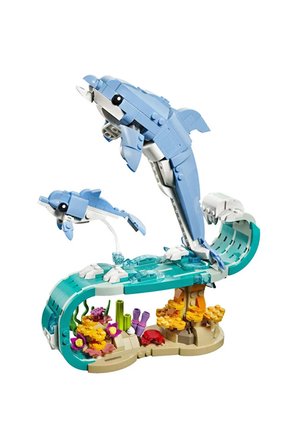 Lego ® Creator 3'Ü 1 Arada Deniz Hayvanları: Güzel Yunuslar 31385 – 9+ Oyuncak Yapım Seti (542 Parça