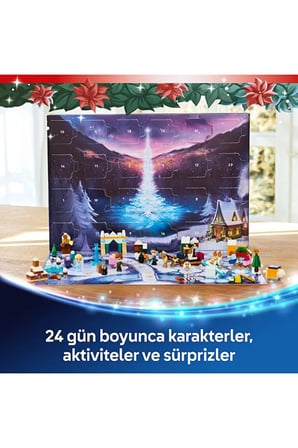 Lego ® ǀ Disney Karlar Ülkesi 2025 Yılbaşı Takvimi 43273 - 5+ Yaratıcı Oyuncak Yapım Seti (231P)