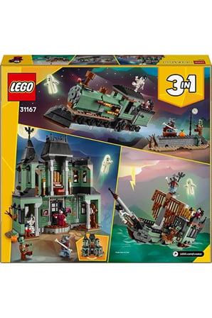 Lego ® Creator 3'Ü 1 Arada Hayaletli Köşk 31167 - 9+ Çocuklar Için Yaratıcı Oyuncak Yapım Seti (736P