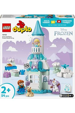 Lego ® Duplo® Disney Anna Ve Elsa’Nın Karlar Ülkesi Şato Partisi 10455 - 2+ Oyuncak Yapım Seti (54P)