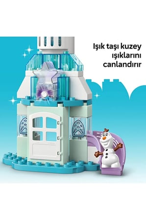 Lego ® Duplo® Disney Anna Ve Elsa’Nın Karlar Ülkesi Şato Partisi 10455 - 2+ Oyuncak Yapım Seti (54P)