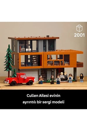 Lego ® Ideas Alacakaranlık: Cullen Evi 21354 - Yetişkinler Için Film Hatırası Yapım Seti (2001 Parça