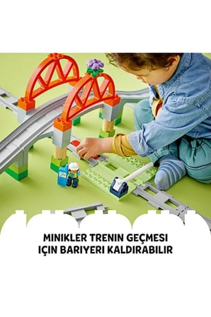 Lego ® Duplo® Kasabası Tren Köprüsü Ve Rayları Ek Macera Seti 10426 - 2+ Eğitici Oyuncak Yapım Seti 