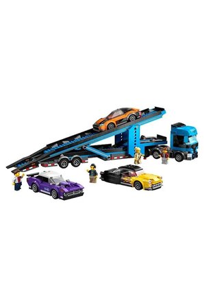 Lego City Spor Arabalı Araç Taşıma Kamyonu 60408 - 7 Yaş Ve Üzeri Çocuklar Için 4 Araç İç