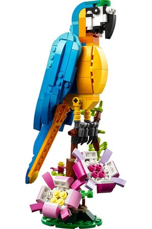Lego ® Creator 3'Ü 1 Arada Egzotikpapağan 31136 - 7+ Çocuklar Için Yaratıcı Oyuncak Yapım Seti (253P