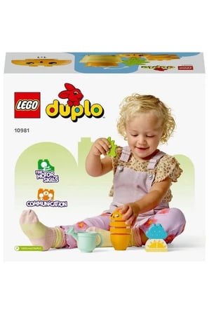Lego Duplo Ilk Büyüyen Havucum 10981-18 Ay Ve Üzeri Çocuklar Için Eğitici Oyuncak Yapım Seti (11 Par