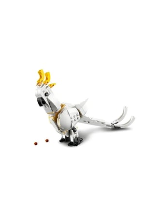 Lego ® Creator 3’Ü 1 Arada Beyaz Tavşan 31133-8 Yaş Ve Üzeri Çocuklar Için Kakadu Papağanı Ve Beyaz 