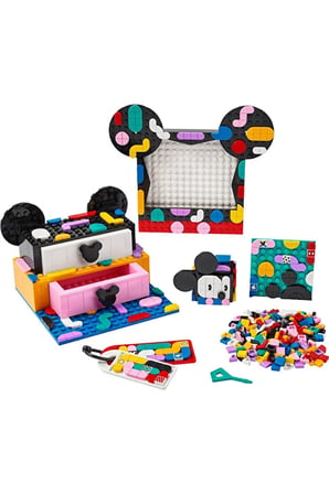 Lego Dots 41964 Mickey Mouse And Minnie Mouse Back-To-School Project Box